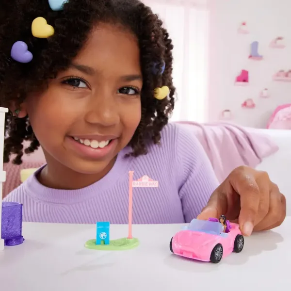 Barbie: Mini BarbieLand pojazdy - Zestaw samochód marzeń - Mattel zdjęcie 4