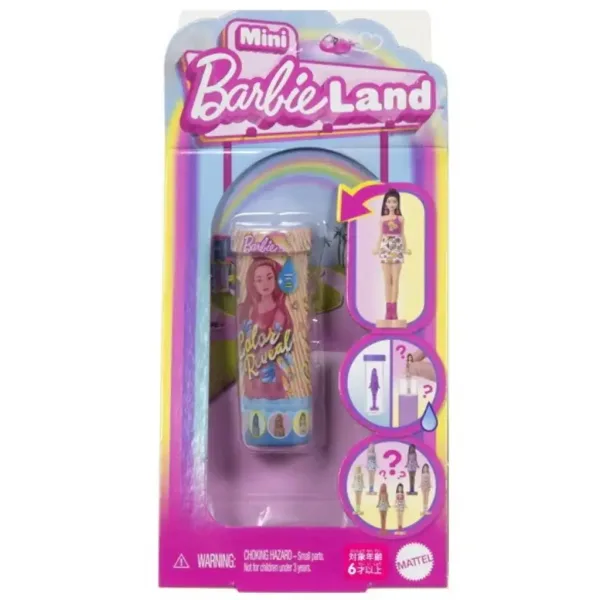 Barbie: Minie Barbieland - Color Reveal seria 2 - Mattel zdjęcie 1