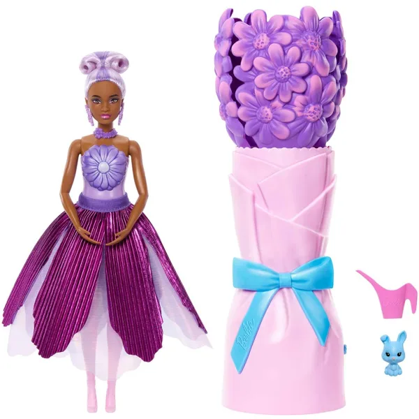 Barbie Reveal: Laleczka Niespodzianka Kwiatowa Magia - Stokrotka - Mattel zdjęcie 2