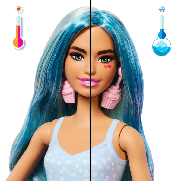 Barbie: Slime reveal pachnący shaker - Niebieski - Mattel zdjęcie 3