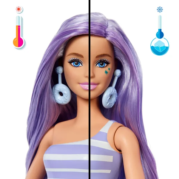 Barbie: Slime reveal pachnący shaker - fioletowy - Mattel zdjęcie 3