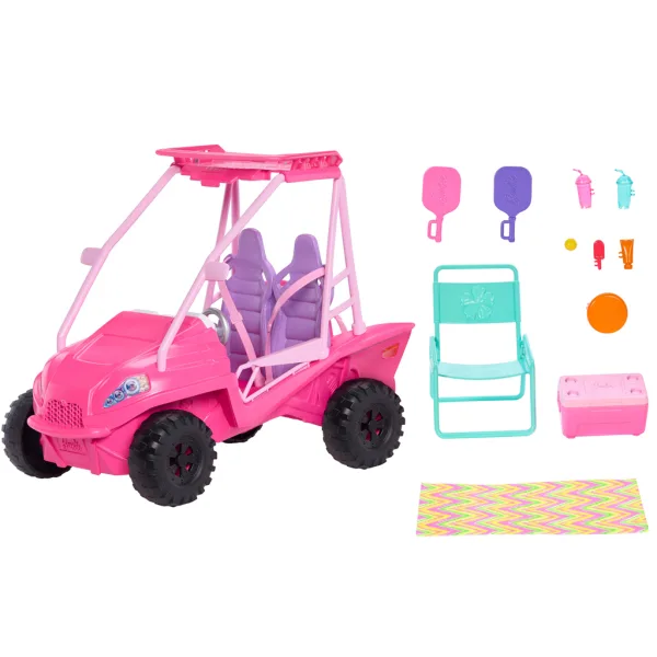 Barbie Tajemnice: Plażowi Detektywi pojazd plażowy - Mattel zdjęcie 5