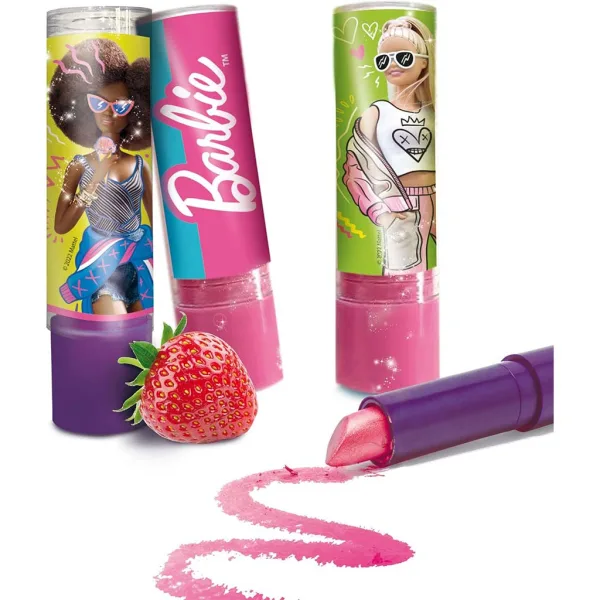 Barbie Zestaw magicznych szminek zmieniających kolor - Lisciani zdjęcie 3