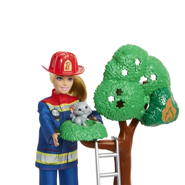 Barbie: Zestaw zabawkowy remiza strażacka - Mattel zdjęcie 6