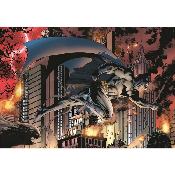 Batman 1000-elementowe puzzle Compact 70x50cm - Clementoni zdjęcie 2