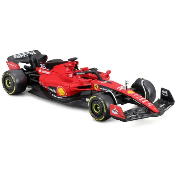 Bburago: Ferrari SF23 F1 samochód wyścigowy model metalowy 1/43 (Charles Leclerc #16) zdjęcie 2