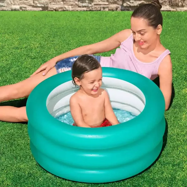Bestway: Basenik dla dzieci z trzema pierścieniami Ø 70 x 30 cm zdjęcie 2