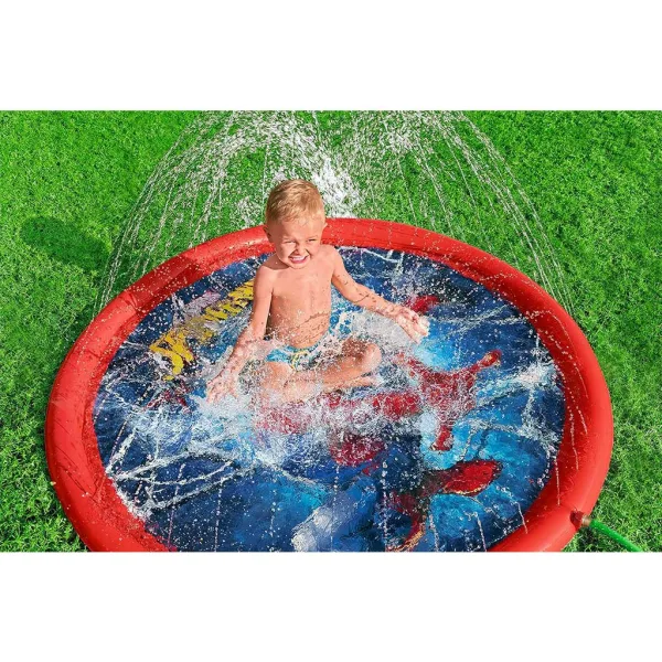 Bestway: Basenik do brodzenia Spider-Man™ ze zraszaczem 165 cm zdjęcie 3