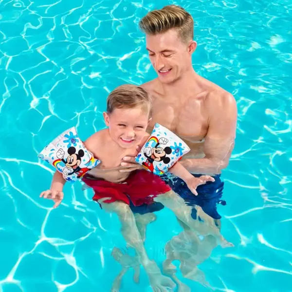 Bestway: Disney Junior® Mickey Mouse rękawki do pływania dla dzieci w wieku 3-6 lat zdjęcie 2