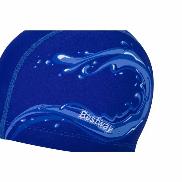 Bestway: Elegancki czepek pływacki Sleek 'N Stretch Premium™ z tkaniny od 14 roku życia zdjęcie 3