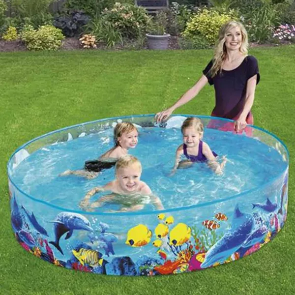 Bestway: Fill N Fun Odyssey basen stelażowy, Ø 183 x 38 cm zdjęcie 3