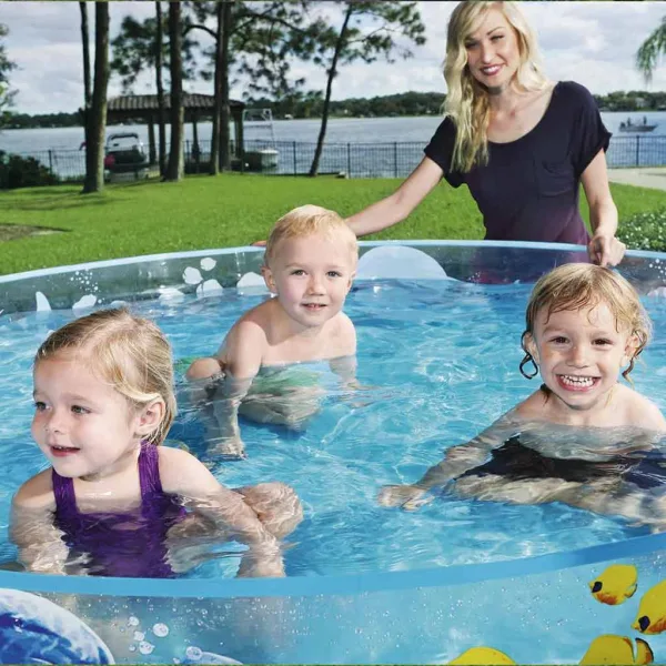 Bestway: Fill N Fun Odyssey basen stelażowy, Ø 183 x 38 cm zdjęcie 4