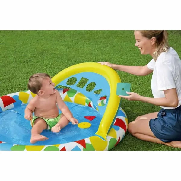 Bestway: Lil' Splash & Learn™ basenik 120 x 117 x 46 cm zdjęcie 4