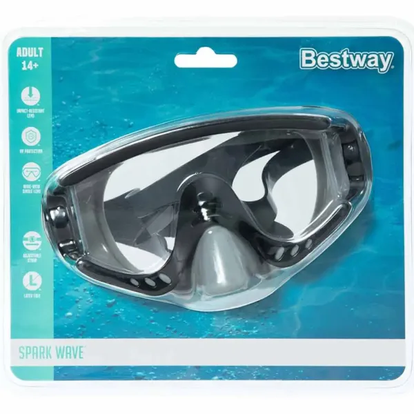 Bestway: Maska do nurkowania Spark Wave™ w różnych kolorach 1 szt. zdjęcie 1