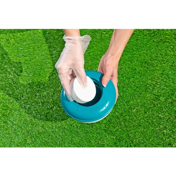 Bestway: Pływający dozownik środków chemicznych Ø 16 x 10,3 cm zdjęcie 4