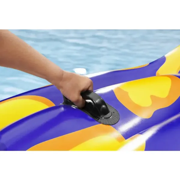 Bestway: Salamandra dwuosobowy materac do pływania z uchwytem 191 x 119 cm zdjęcie 2