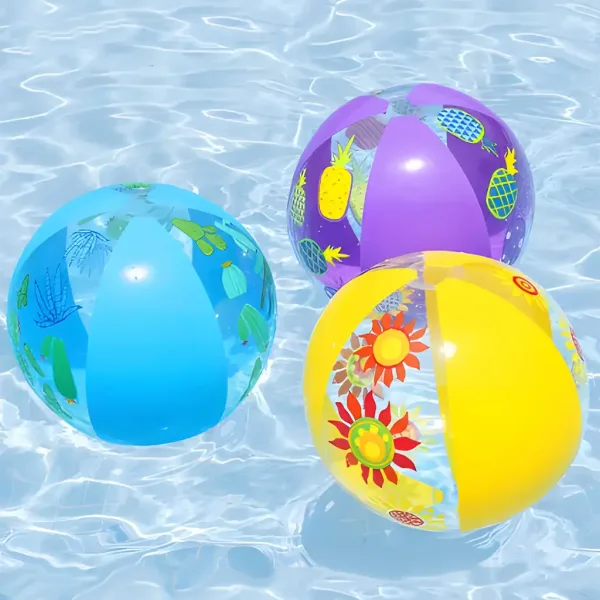 Bestway: Splash kolorowa piłka plażowa w różnych wzorach 51 cm zdjęcie 1