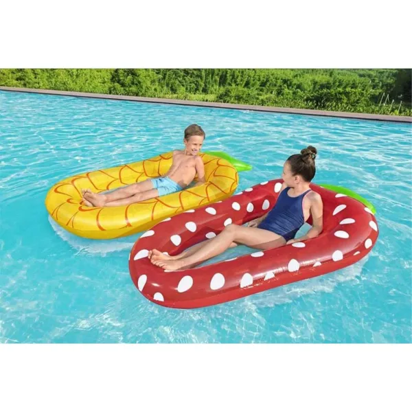 Bestway: Sweet Summer™ owocowy materac dmuchany z siatką 164 x 88 x 23 cm, różne, 1 szt. zdjęcie 2