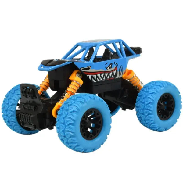 Big Foot Series: Terenowy samochód offroad z motywem rekina i napędem ciernym, w dwóch wersjach, 13 cm zdjęcie 6