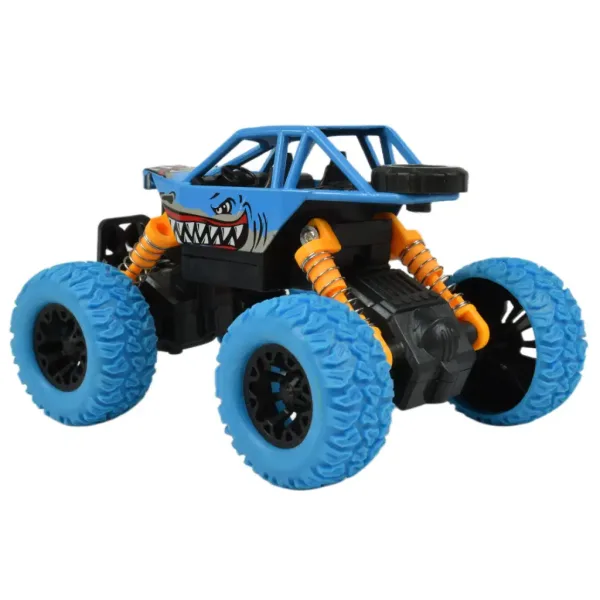 Big Foot Series: Terenowy samochód offroad z motywem rekina i napędem ciernym, w dwóch wersjach, 13 cm zdjęcie 8