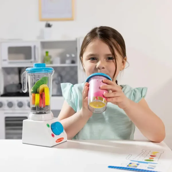 Blender do smoothie z drewnianymi akcesoriami - Melissa & Doug zdjęcie 5