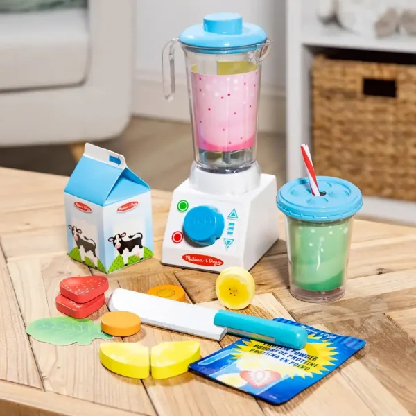 Blender do smoothie z drewnianymi akcesoriami - Melissa & Doug zdjęcie 6