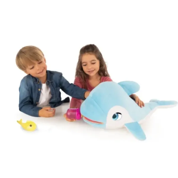 BluBlu interaktywny pluszowy delfin dla dzieci zdjęcie 2