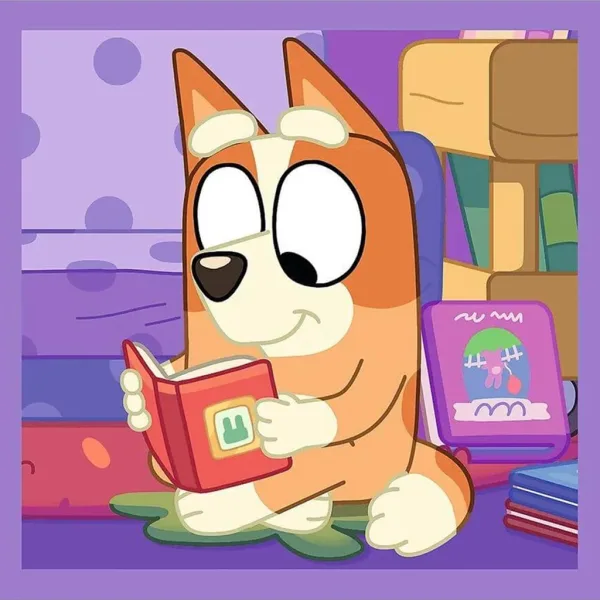 Bluey 3 w 1 puzzle 20-36-50 elementów - Trefl zdjęcie 3