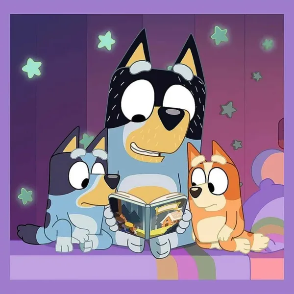 Bluey 3 w 1 puzzle 20-36-50 elementów - Trefl zdjęcie 4
