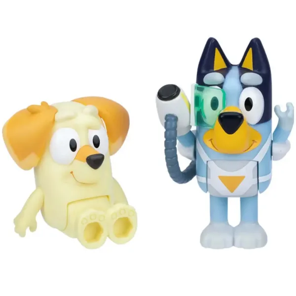 Bluey: Zestaw 2 figurek Bluey i Chucky zdjęcie 2