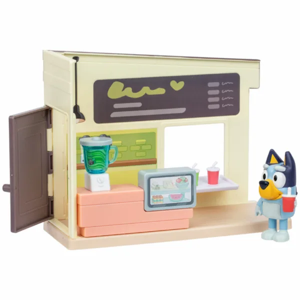 Bluey: Zestaw do zabawy sklep z sokami z figurką Bluey zdjęcie 2