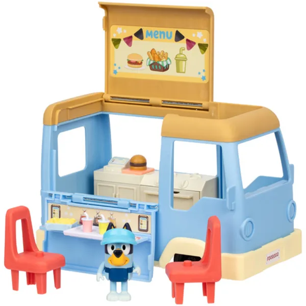 Bluey: Zestaw do zabawy z food truckiem z figurką Bluey zdjęcie 2
