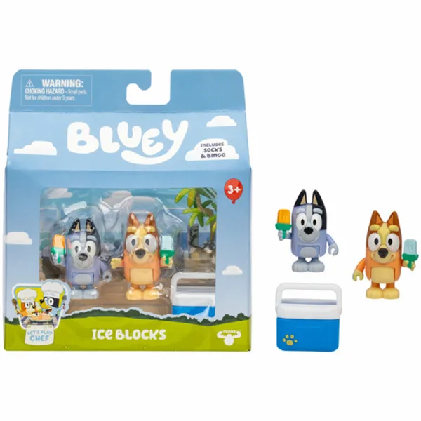 Bluey: Zestaw dwóch figurek - Lody zdjęcie 2