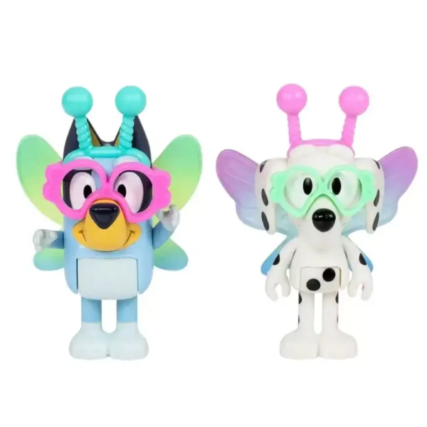 Bluey kosmici obcy: zestaw figurek Bluey i Chloe zdjęcie 2