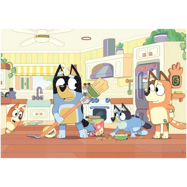 Bluey w kuchni 60-elementowe puzzle Supercolor - Clementoni zdjęcie 2