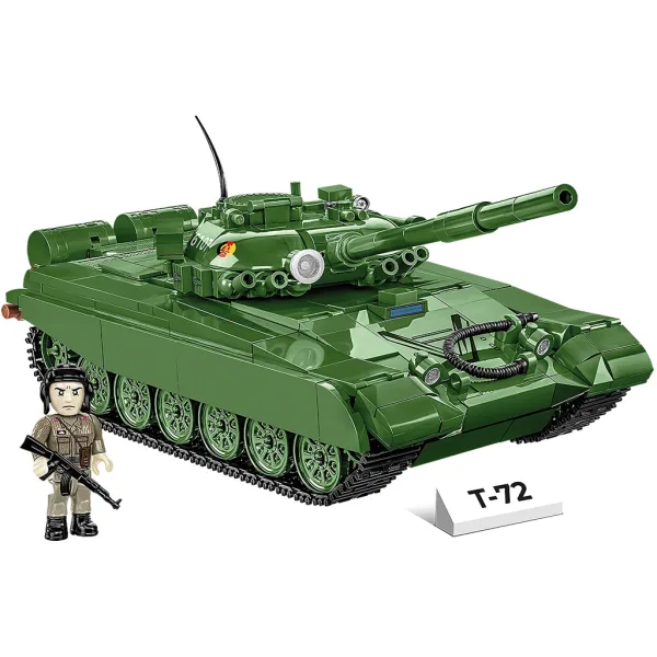COBI: Armed Forces T-72 (Niemcy Wschodnie/ZSRR) zestaw konstrukcyjny czołgu (2625) zdjęcie 2
