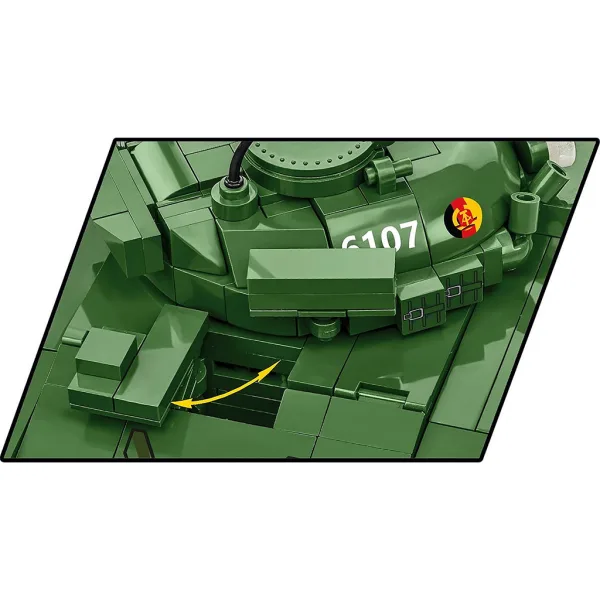 COBI: Armed Forces T-72 (Niemcy Wschodnie/ZSRR) zestaw konstrukcyjny czołgu (2625) zdjęcie 4