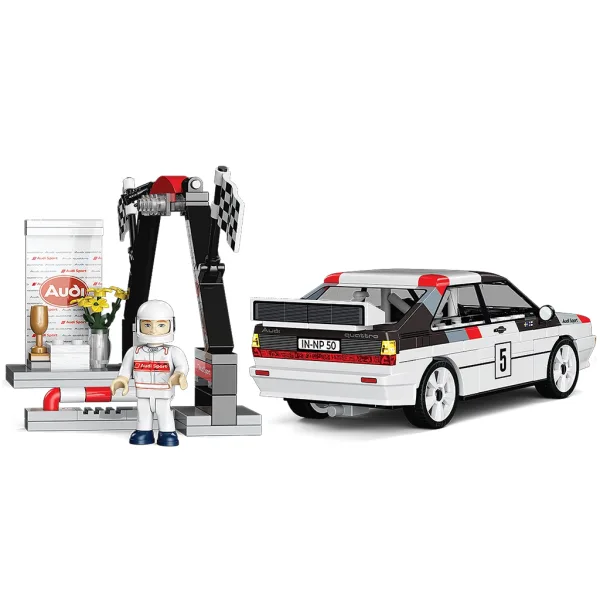 COBI: Audi Quattro Group 4 — zestaw konstrukcyjny samochodu (24666) zdjęcie 3