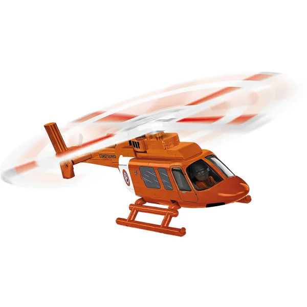 COBI: Bell 407 Straż Przybrzeżna zestaw klocków (26627) zdjęcie 2