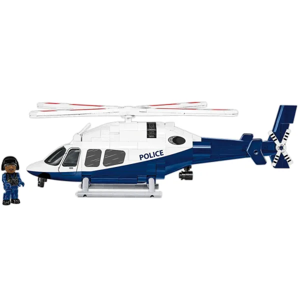 COBI: Bell 429 Policyjny helikopter zestaw klocków (26630) zdjęcie 3
