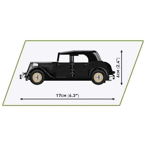 COBI: Citroën 15CV SIX D zestaw konstrukcyjny samochodu (2267) zdjęcie 4