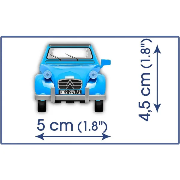 COBI: Citroen 2CV Type AZ zestaw klocków (24511) zdjęcie 6