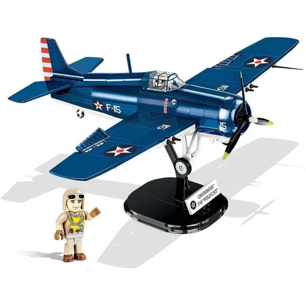 COBI: F4F Wildcat – Klocki konstrukcyjne samolotu Northrop Grumman (5731) zdjęcie 3