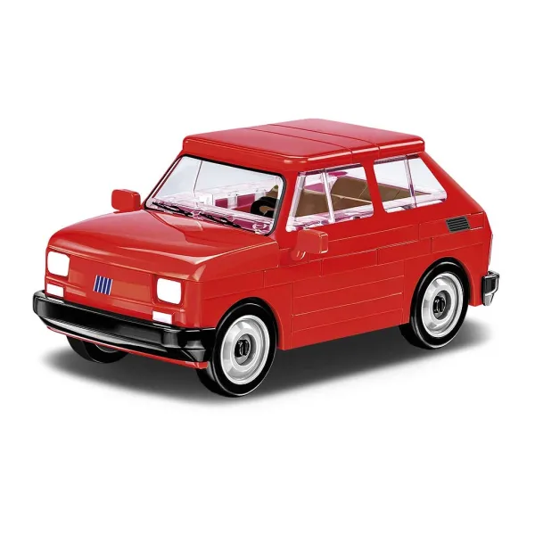 COBI: Fiat 126p — samochód elektryczny, zestaw konstrukcyjny (24531) zdjęcie 3