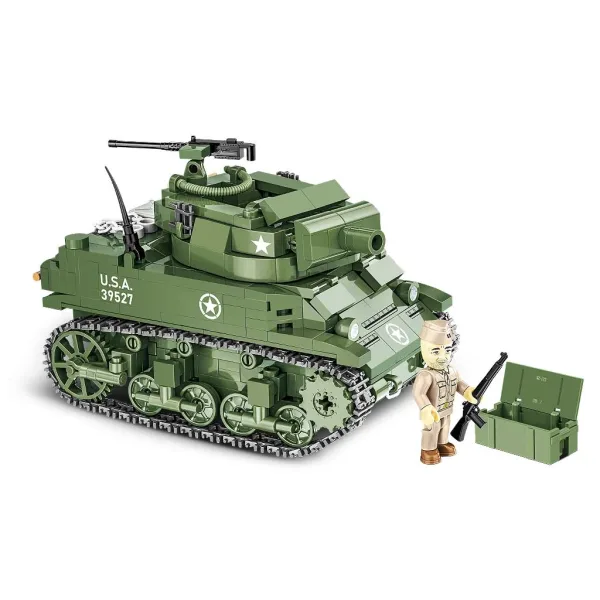COBI: H.M.C M8 Scott z II wojny światowej — zestaw konstrukcyjny czołgu (2279) zdjęcie 3