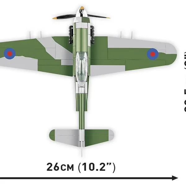 COBI: Hawker Typhoon Mk.1B zestaw klocków (5864) zdjęcie 4