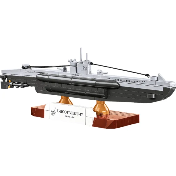 COBI: II wojna światowa U-Boot VIIB U-47 zestaw konstrukcyjny (4858) zdjęcie 2