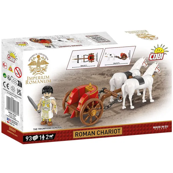 COBI: Imperium Romanum – Rzymski rydwan zestaw konstrukcyjny (20069) zdjęcie 3