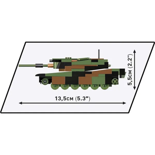 COBI: K2 Black Panther czołg zestaw konstrukcyjny (3107) zdjęcie 4