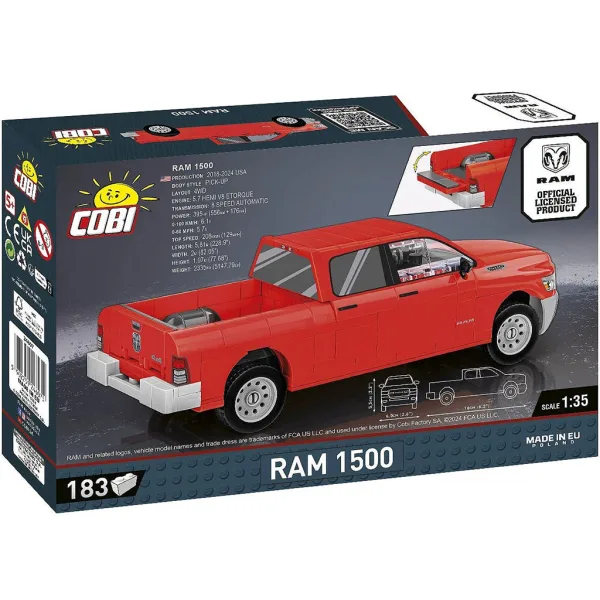 COBI: Klocki konstrukcyjne Dodge RAM 1500 (24607) zdjęcie 3